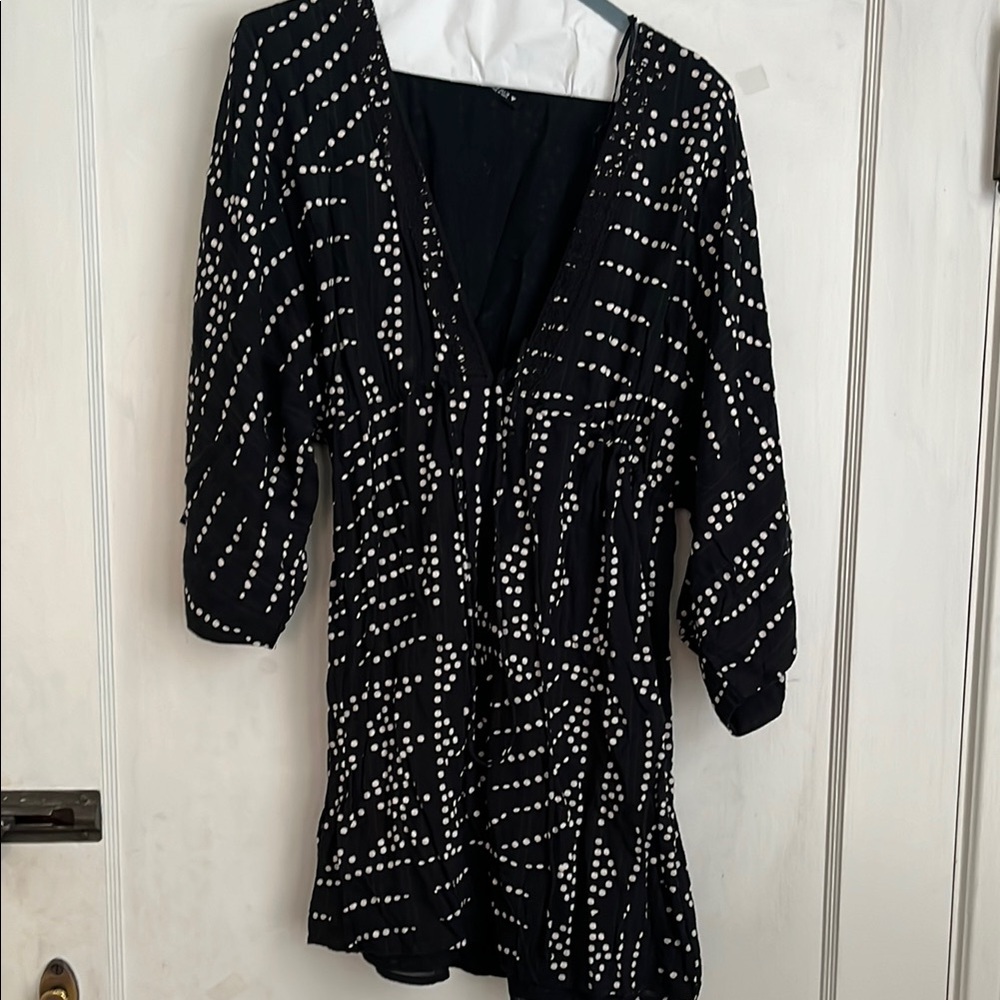 Zara Black & White Dress